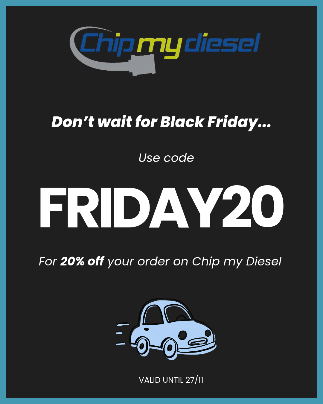 FRIDAY20 Coupon code for checkout