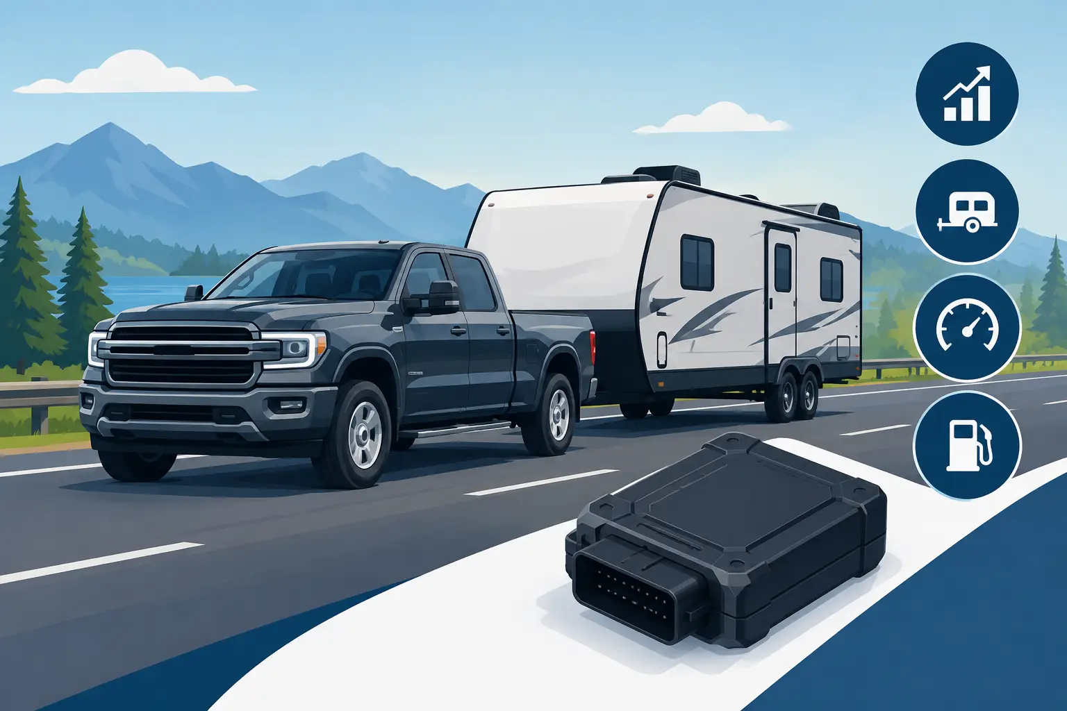 Choosing the Right Diesel Tuning Box for Towing